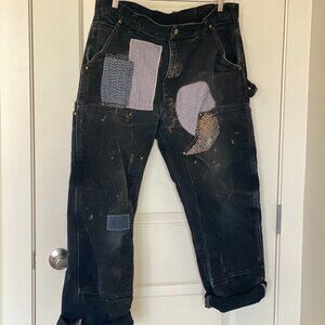 Carhartt Vintage Work Pants – DIY Patched & Distressed (Men’s 34)